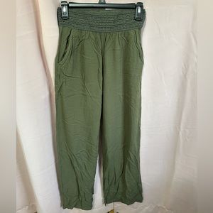 JOE B Green Wide Leg Pants